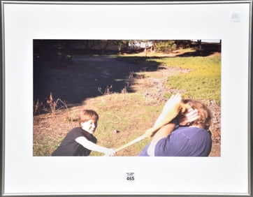 Martin Kersels Pestering Patty - 1999.  Fuji Paper. Paper size 13.8 x 19-3/8 inches. Written in ink