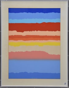 Arthur Secunda (1927 - 2022) Lithograph sign lr, edit 135/200.  titled one fine Dawn