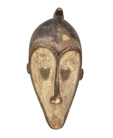 Ngil Society Mask, Fang Peoples, Gabon - Africa, Gabon, Equatorial Guinea or Cameroon. A Ngil