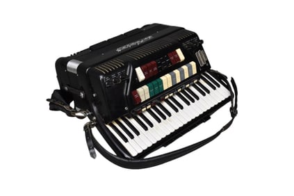 Cordovox CG-VI.M Accordion, Italian, Mid-20th Century - A Cordovox accordion. Model # CG-VI.M. Also