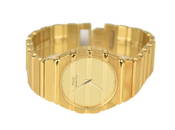 18K Yellow Gold Piaget Polo 791 C 701 Watch. Vintage, 18k yellow gold watch with a 30mm case, a