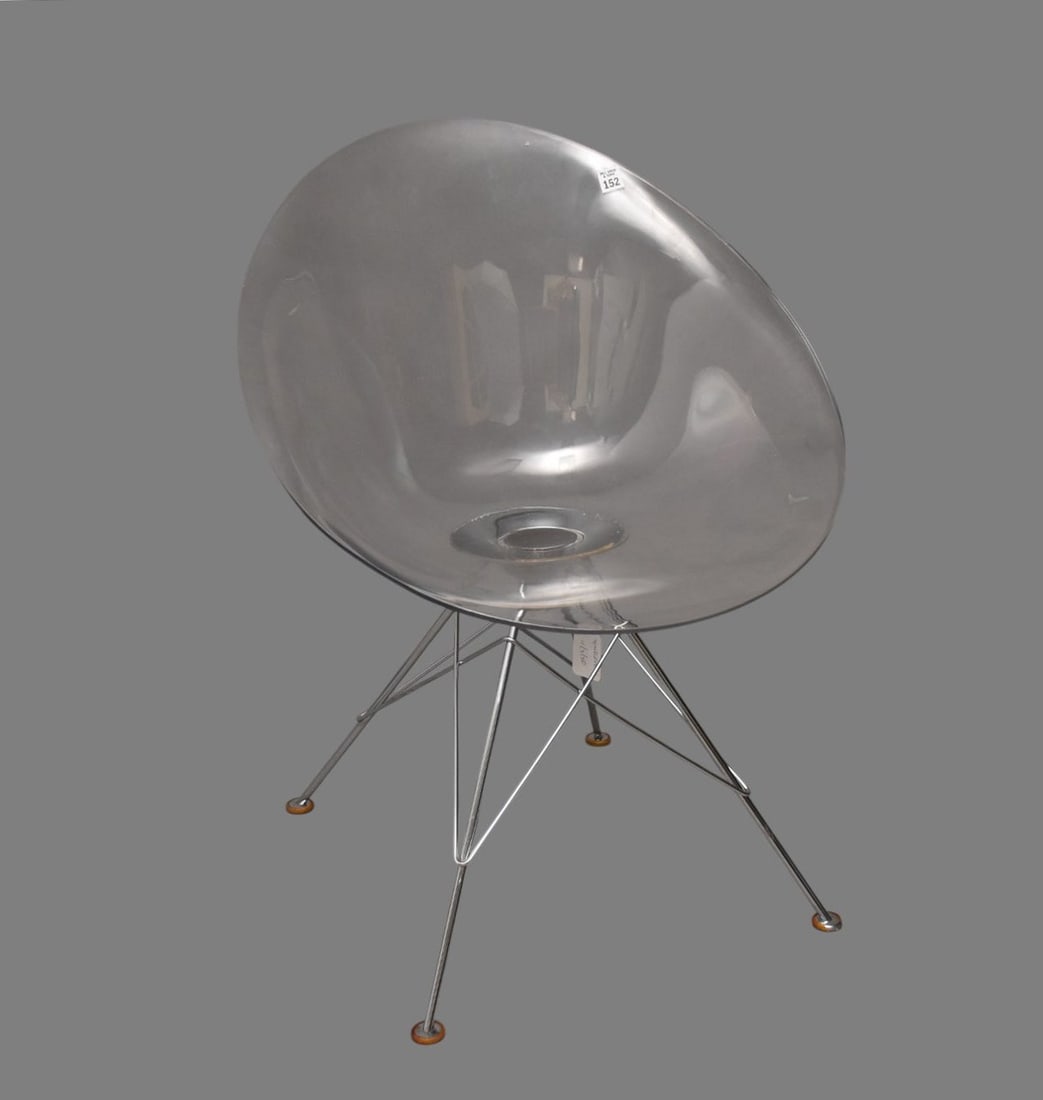 Acrylic Modern Chair, Ero by Kartell, Starck, Italy (1 of 7)