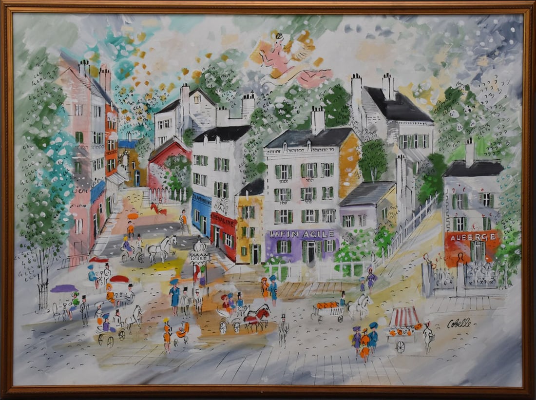 Lot - SAFE HARBOR BY CHARLES COBELLE (FRENCH, 1902-1994)