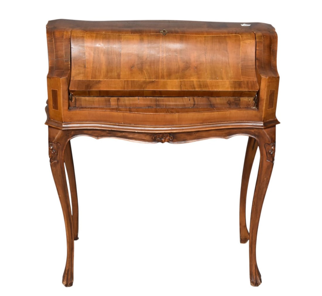 Italian Diminutive 19th c. Writing Desk, 35"H x 30"w x 15"d (1 of 6)