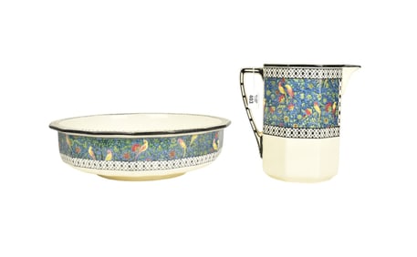Royal Doulton Vintage Washbowl & Pitcher, Bowl (18"dia), Pitcher (10"H)