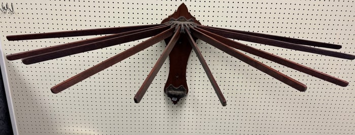 Antique Country Wall Mounted Folding Drying Rack