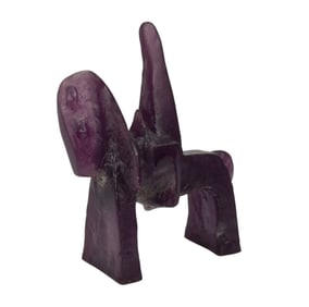 Claude Wetzstein for DAUM 'Parsifal' LE Sculpture, Knight on Horse - Daum France. A Limited Edition