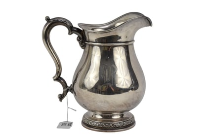 Sterling "Prelude" Water Pitcher, 8"h x 8 1/4"w 24 ozt