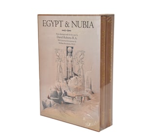 Egypt and Nubia & The Holy Land 2 Volume Book Set by David Robert RA.