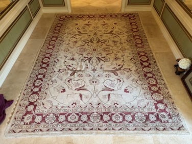 Large Oriental Carpet / 9.7 x 13.8 feet