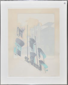 DORA STROTHER, The Carlyle- edition 2/30. 30 x 22 inches, overall framed size 37 x 29 inches.