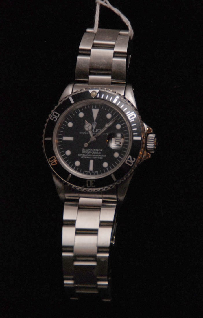Vintage Rolex watch, submariner stainless steel: Vintage Rolex watch, submariner stainless steel