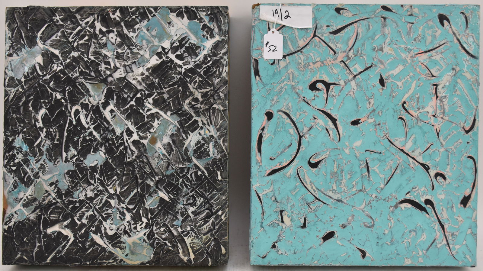 Two paintings by LYNNE GOLOB GELFMAN (Am 2th-21st Century) Comprising (1 of 8)