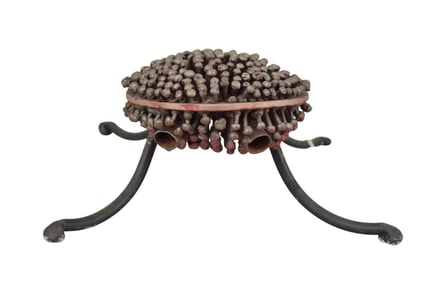 Bertoia Sculpture Aluminum Racing Tortoise, 1987, Comes with COA