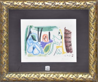 Pablo Picasso (Spanish 1881-1973) "Le Picador" Color Lithograph- pencil sign lower right edition