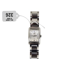 ORIS Rectangular Date 7693 Date Silver Dial Automatic Men's Watch. Working 30mm