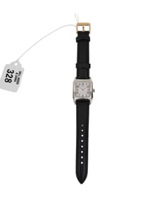 Dunhill Men's Analog Swiss Watch. Working 30mm leather band