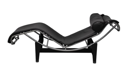 Vintage Le Corbusier LC4 Chaise Lounge - Italian. MCM. Designed in 1929 by Corbusier, Perriand and