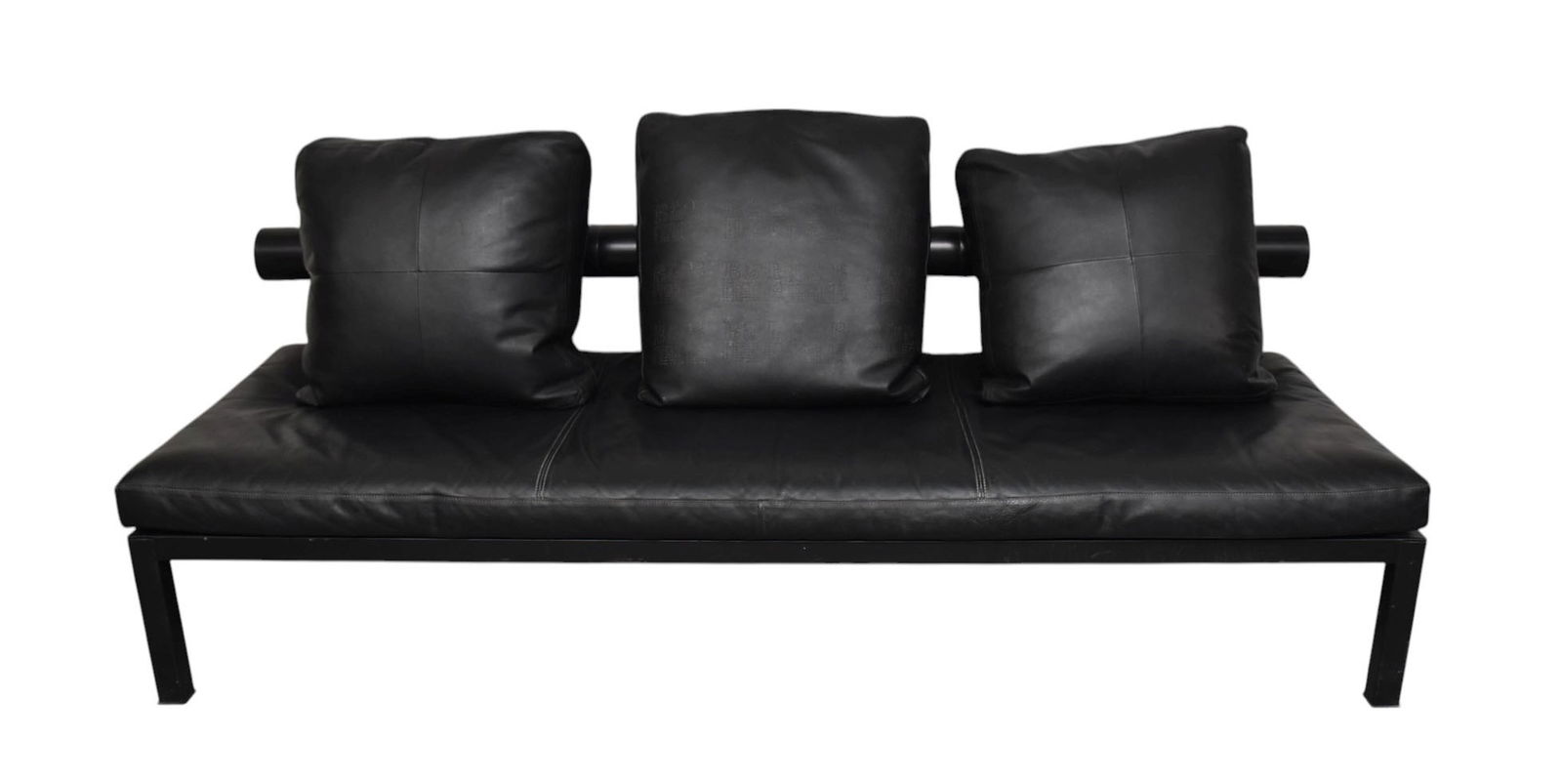 'Sity' Daybed Sofa Antonio Citterio for B&B Italia - Italian. C. 1980s. Steel frame and backrest, (1 of 12)