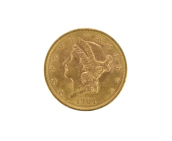 1904 Liberty Head $20 Gold Coin
