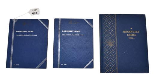 79 Silver Roosevelt Dimes 1946 - 1964. Circulated