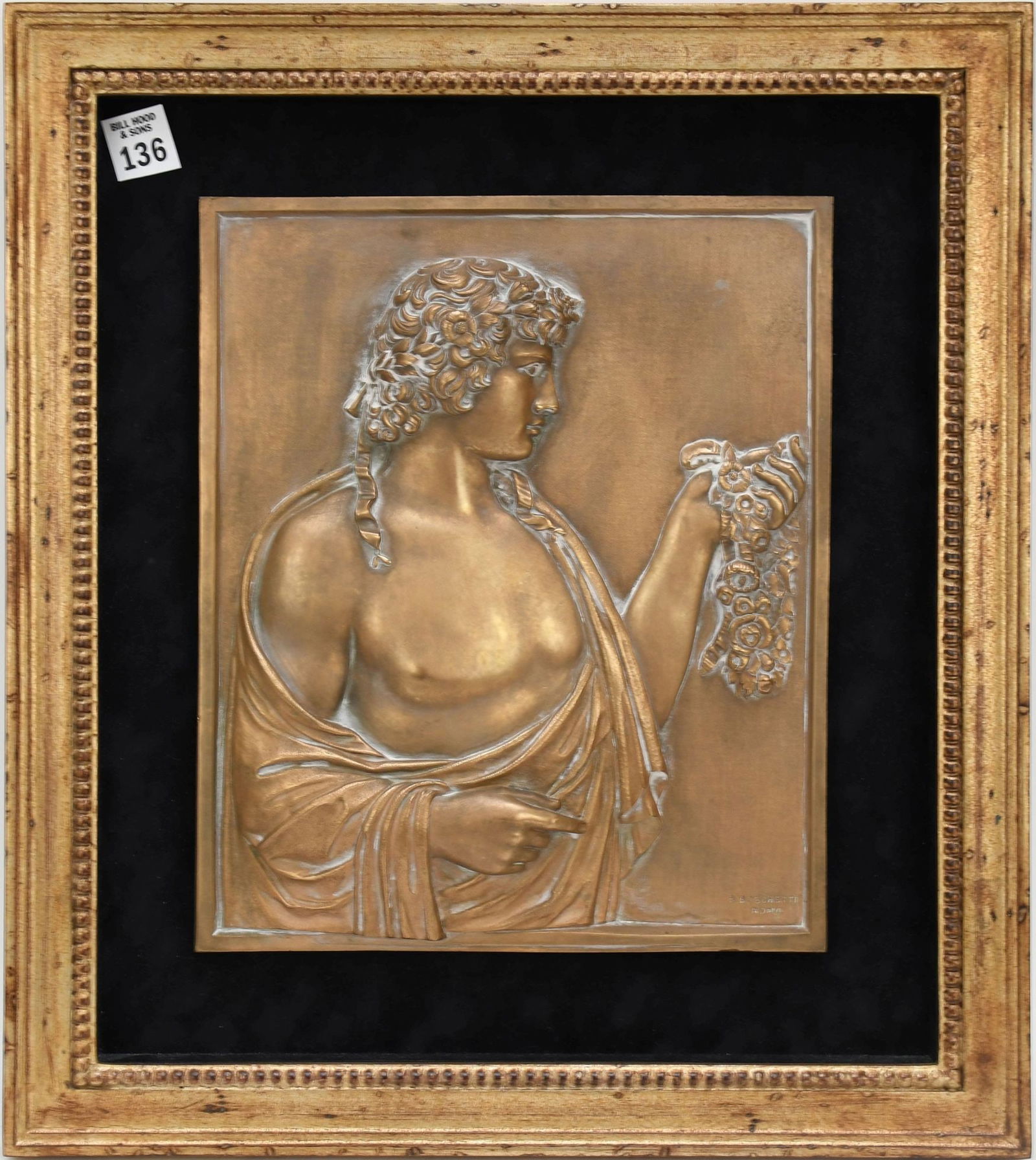 BENEDETTO BOSCHETTI (1820-1879), 19th Century, Italian, After the Antique, Untitled (1 of 5)