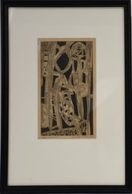 Richard Carlyon (American 1930 - 2006) Richard Carlyon (American 1930 - 2006) Etching, Moon Animal.