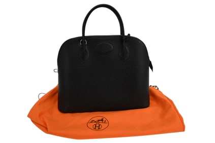 Hermès Women's Bolide 31 Leather Handbag. 2way Hand Shoulder Bag W 13.5 H 15 H d6" in excellent