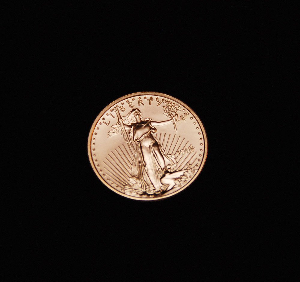 1995 five dollar gold coin: 1995 five dollar gold coin