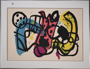 Alan Davie (British, b. 1920) Zurich Improvisation IX-1965. Signed and dated "Alan Davie 65" l.r.