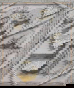 Jack (John) Edgar Lembeck (Born 1942) "Strange Bird" 60" x 72": Jack (John) Edgar Lembeck (Born 1942) "Strange Bird" 60" x 72"