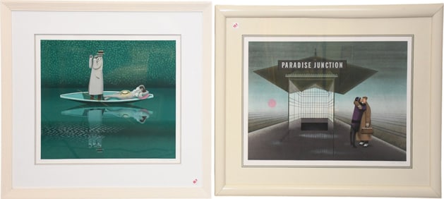 2 Jan B. Balet, French (1913-2009) Color Lithographs