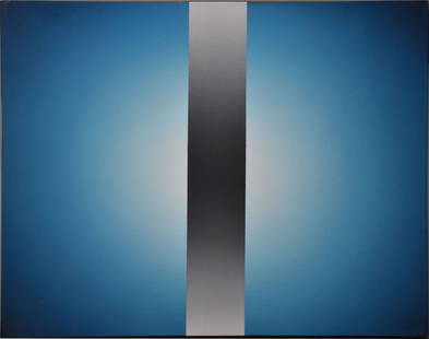 Jim Alford (New Mexico 21st Cent.) Acrylic on canvas, Contemporary Painting- Eternity lll-1996.: Jim Alford (New Mexico 21st Cent.) Acrylic on canvas, Contemporary Painting- Eternity lll-1996. Signed dated and titled on reverse. Canvas size 22 x 28 inches