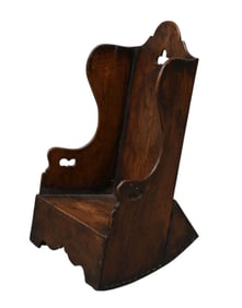 Childs Pine Rocker, 19th c, 29"h x 21"w x 17"d