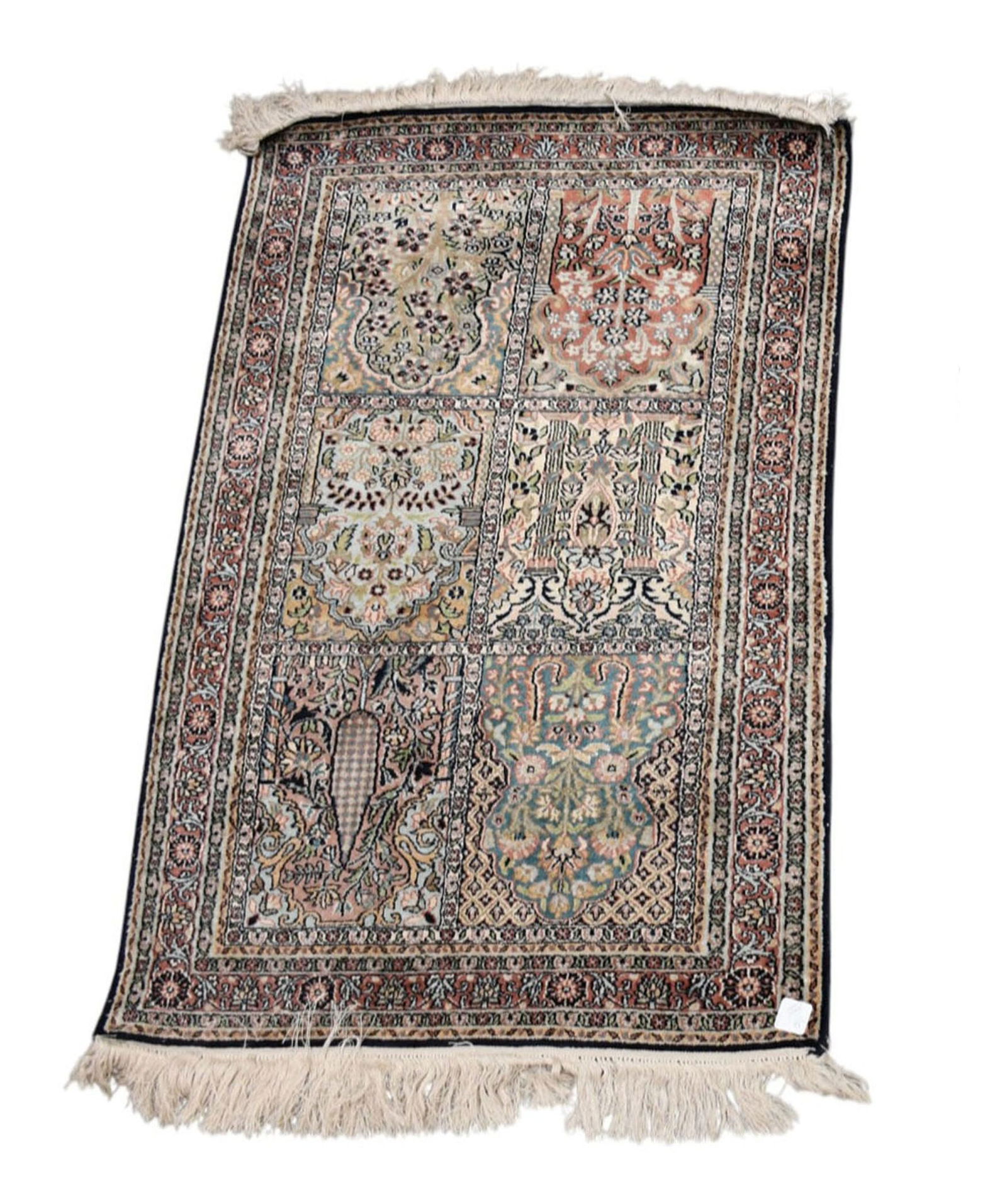 Small Silk Rug/Carpet, approx 24x36 inches (1 of 3)