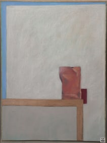 Alicia Schmidt (20th c American) Pastel on paper, Rays on Wednesday- 82. signed lower left. overall