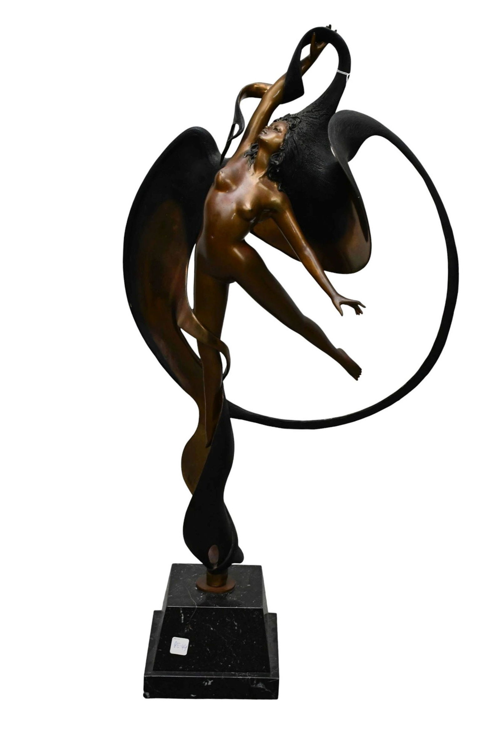 Angelo Basso Bronze Sculpture "Leda"  39"h x 20"w (1 of 6)