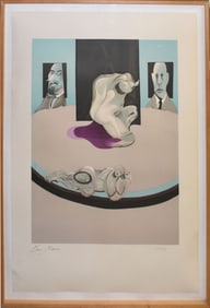 Francis Bacon (British, 1909-1992) The Human Body- 1975.  (Study For The Metropolitan Museum of