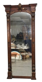 Eastlake Pier Mirror, 19th c, 82"h x