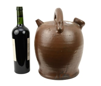 American Brown Batter Jug, 13"H x 9"w