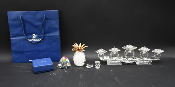 5 Pcs. Swarovski Crystal Lot