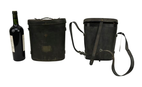 Two WW2 US Navy & Marine Corps Military Binoculars w/ Cases - Two pair of World War 2 United States