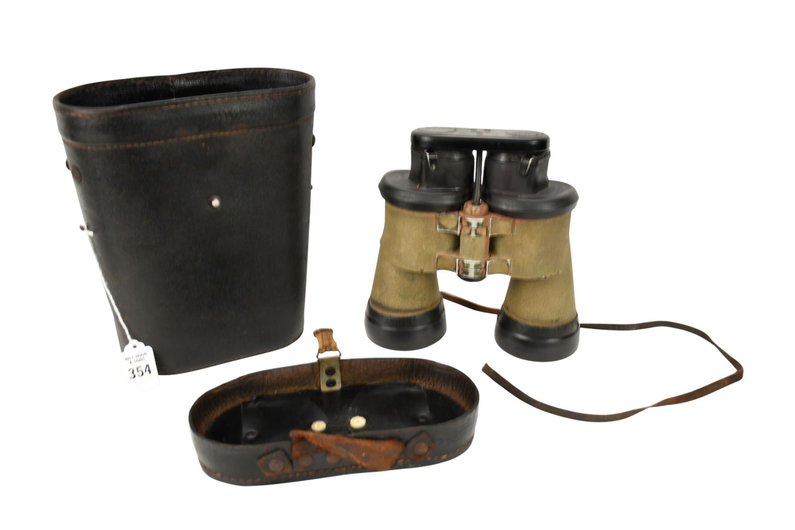 WW2 German Kriegsmarine U-Boat Commanders Binoculars & Case - C. 1943-1945. World War II German (1 of 14)