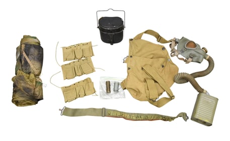 Group of WW2 Era Military Items, US & German - Group of World War II and Post-WW2 military items.