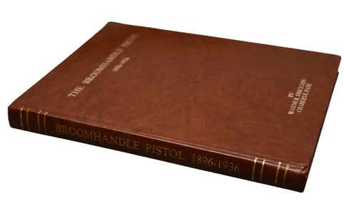 Signed Book, The Broomhandle Pistol 1896-1936, Rare - The Broomhandle Pistol 1896-1936; by Wayne R.