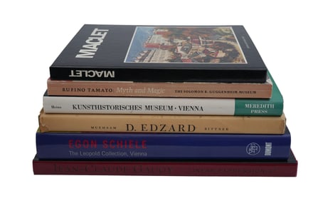Lot of 6 Art Books,