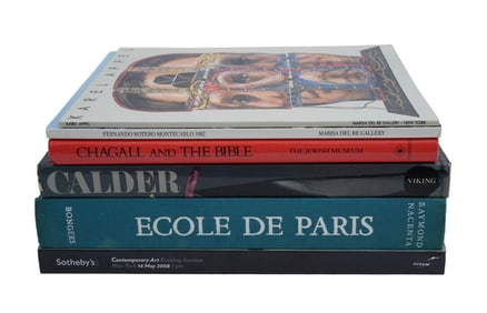 Lot of 6 Art Books