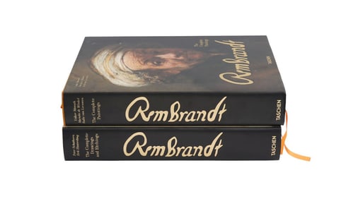 Lot of 2 Coffee Table Books Published by Taschen, 1 The Complete Paintings