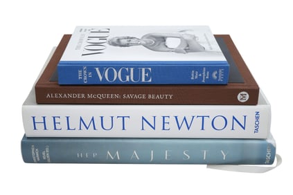 Lot of 4 Books, 1 The Crown in Vogue, 2 Alexander McQueen: Savage Beauty,