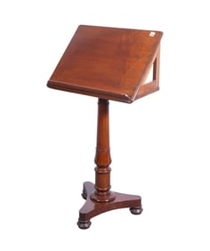 Mahogany Lectern, 43"h x